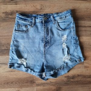 SHEIN denim shorts